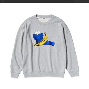 Uniqlo x Andy Warhol Banana Crewneck gray size large nwot unisex